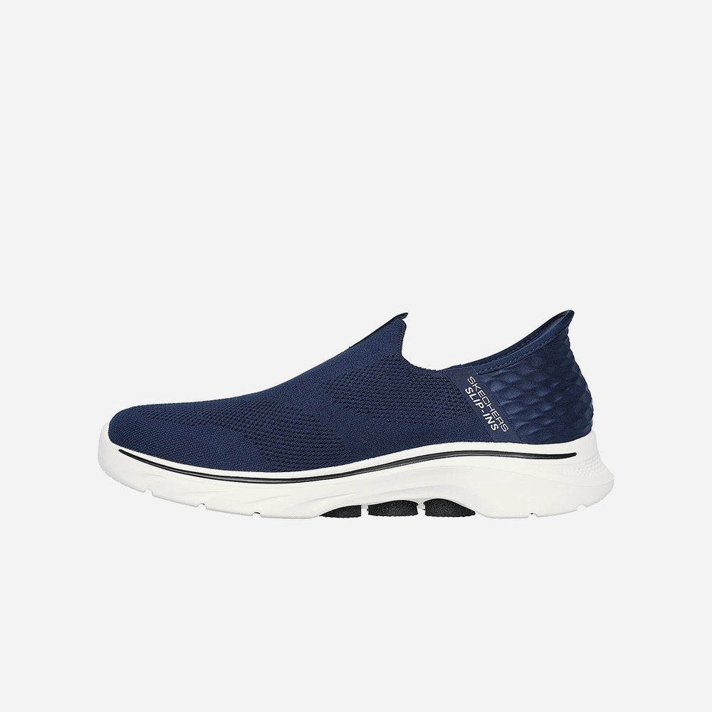 Giày Luyện Tập Nam Skechers GOwalk 7 - Xanh Navy - Supersports Vietnam