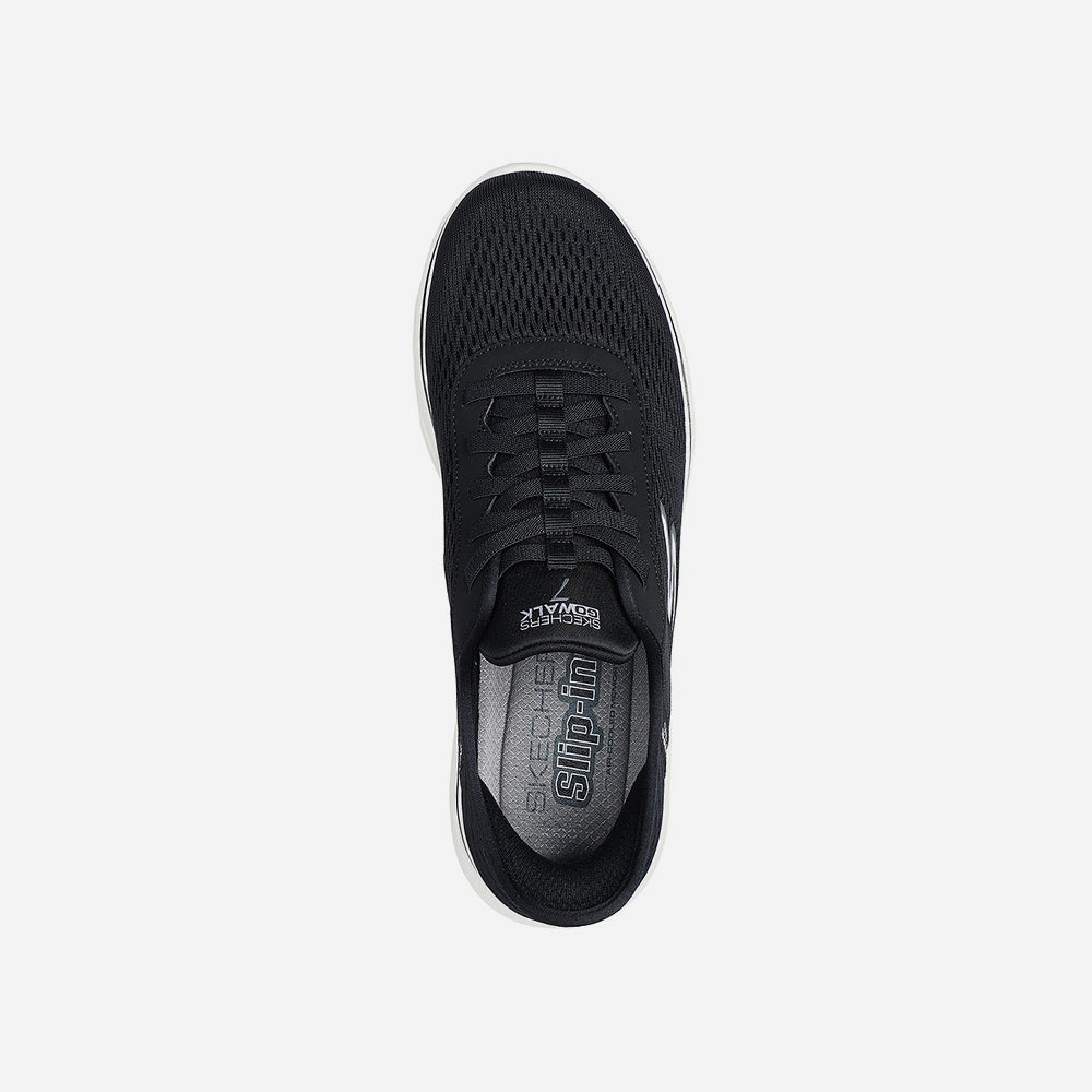 Giày Luyện Tập Nam Skechers GOwalk 7 - Đen - Supersports Vietnam