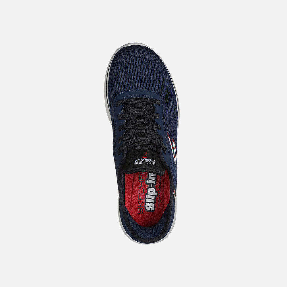 Giày Luyện Tập Nam Skechers GOwalk 7 - Xanh Navy - Supersports Vietnam