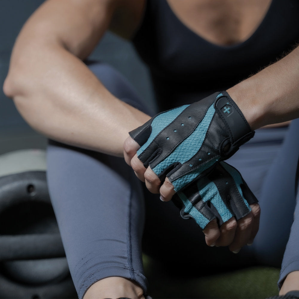 Găng Tay Tập Gym Nữ Harbinger Pro Fitness - Xanh Dương - Supersports Vietnam