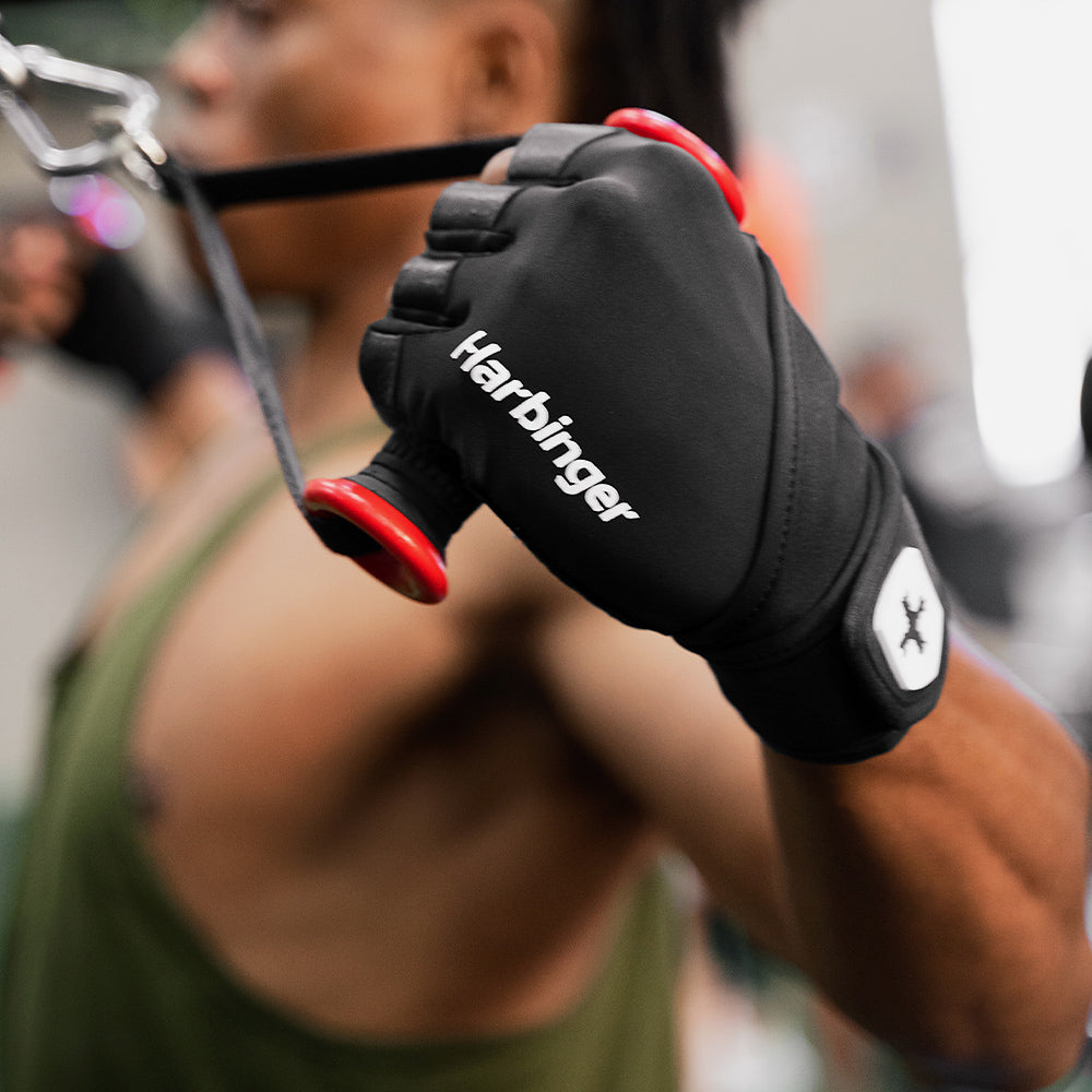 Găng Tay Tập Gym Nam Harbinger Pro Wristwrap 2.0 - Đen - Supersports Vietnam