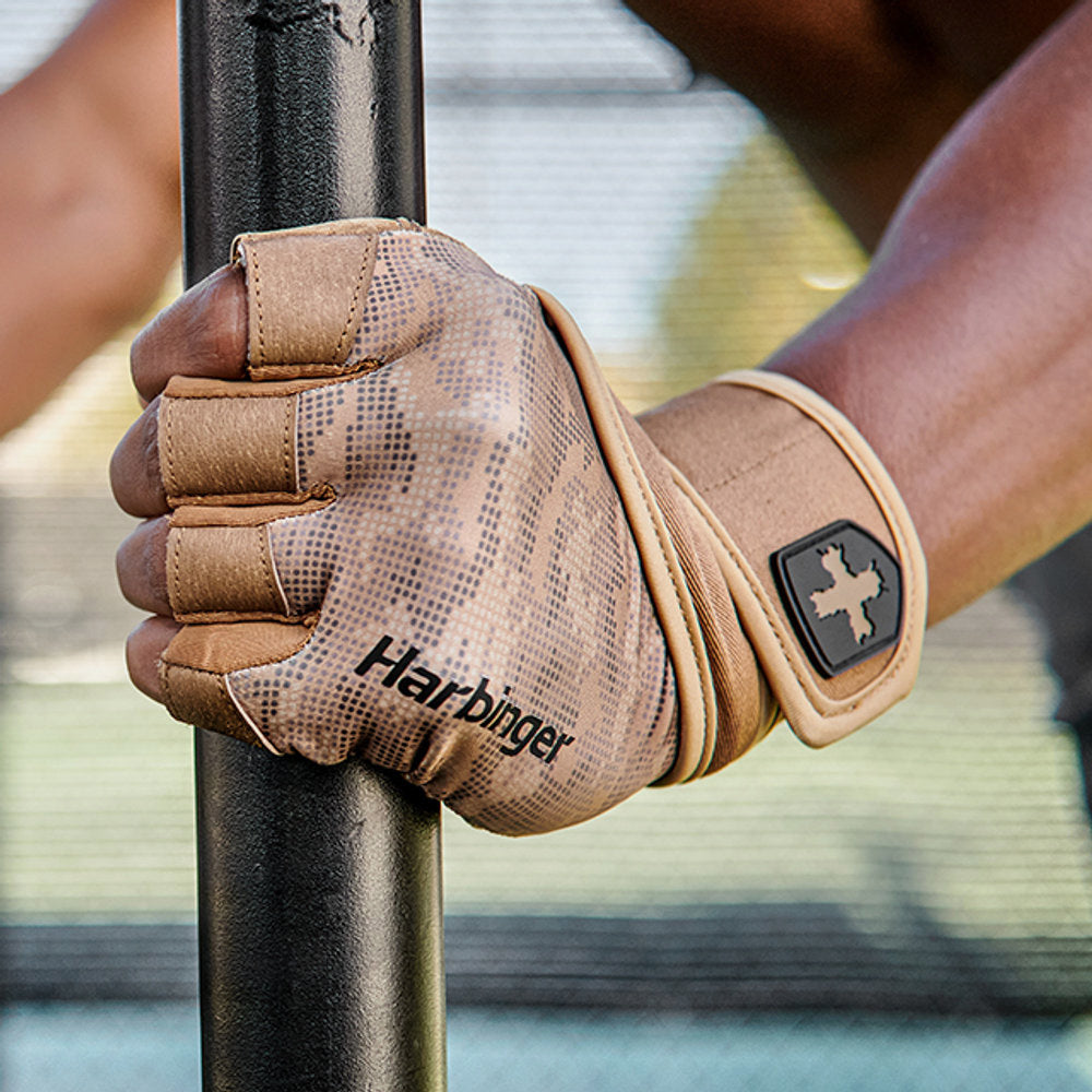 Găng Tay Tập Gym Nam Harbinger Pro Wristwrap 2.0 - Nâu - Supersports Vietnam