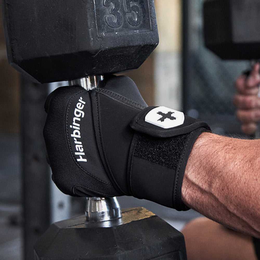 Găng Tay Tập Gym Nam Harbinger Wristwrap 2.0 - Đen - Supersports Vietnam