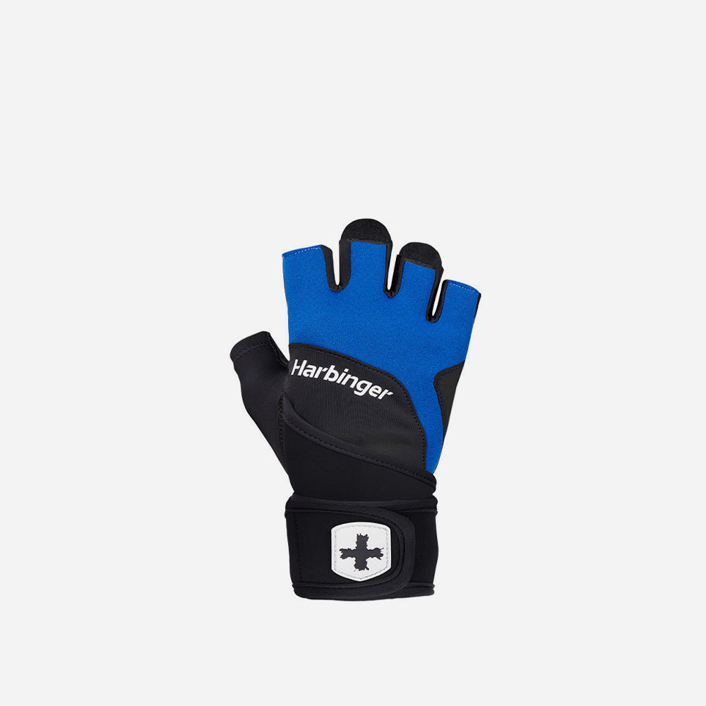 Găng Tay Tập Gym Nam Harbinger Wristwrap 2.0 - Xanh Dương - Supersports Vietnam