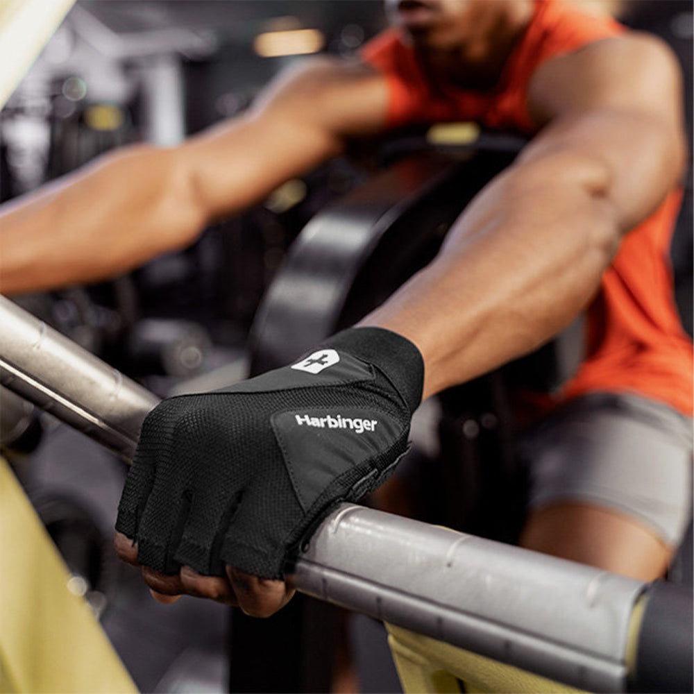 Găng Tay Tập Gym Nam Harbinger Flexfit 2.0 - Đen - Supersports Vietnam