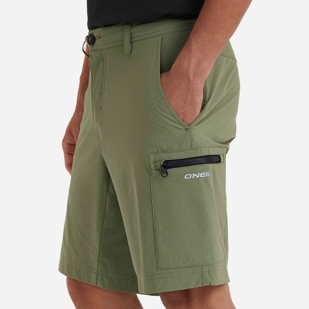 Quần Ngắn Đi Biển Nam O'Neill Trvlr Series Stretch - Xanh Lá - Supersports Vietnam