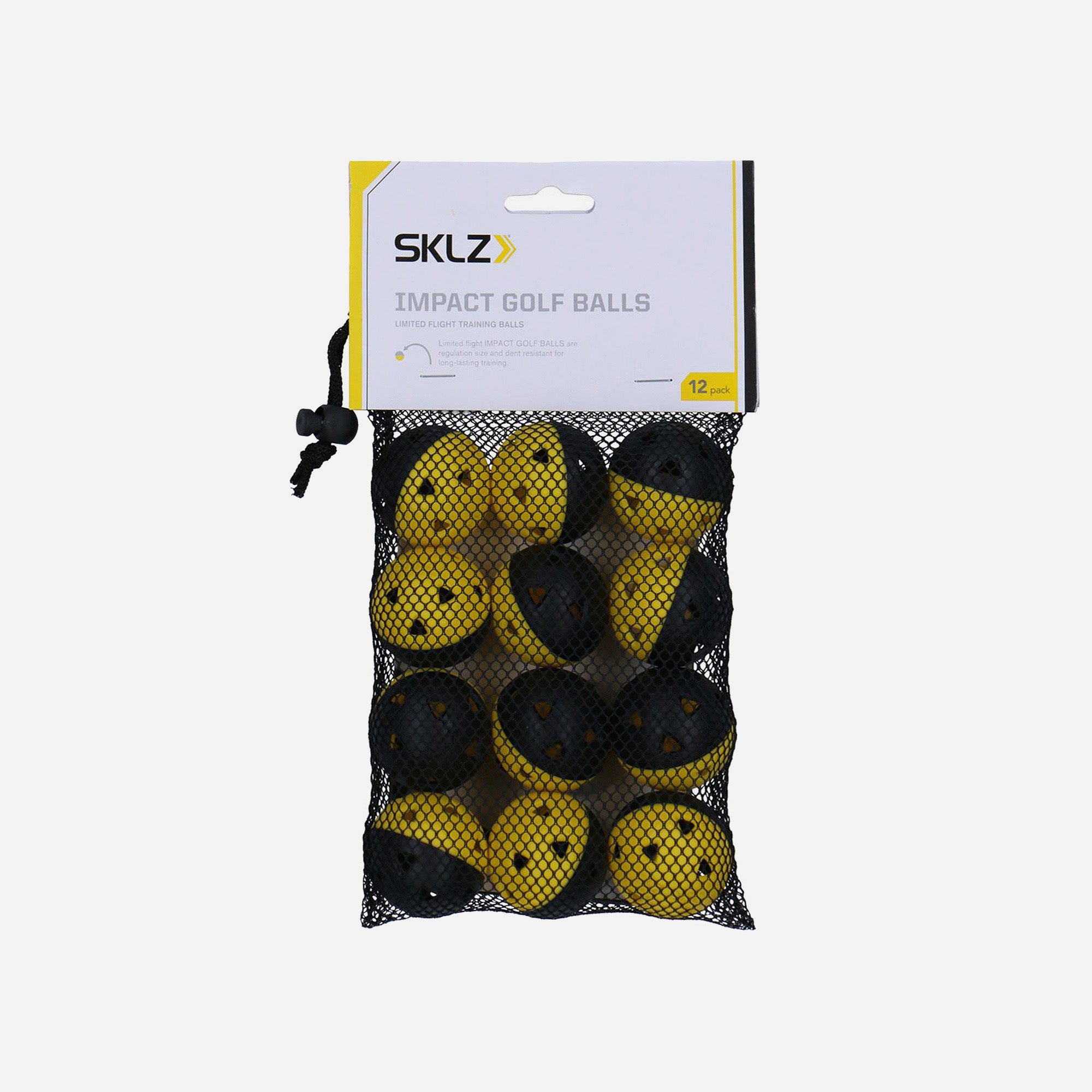 Bóng Gôn Luyện Tập Sklz Impact (12 Quả) - Vàng - Supersports Vietnam