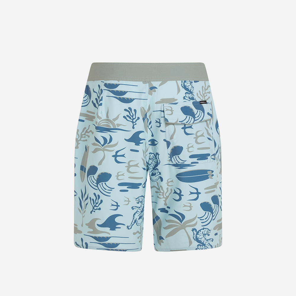 Quần Ngắn Đi Biển Nam O'Neill Hyperfreak Mysto Scallop 20 - Xanh Dương - Supersports Vietnam