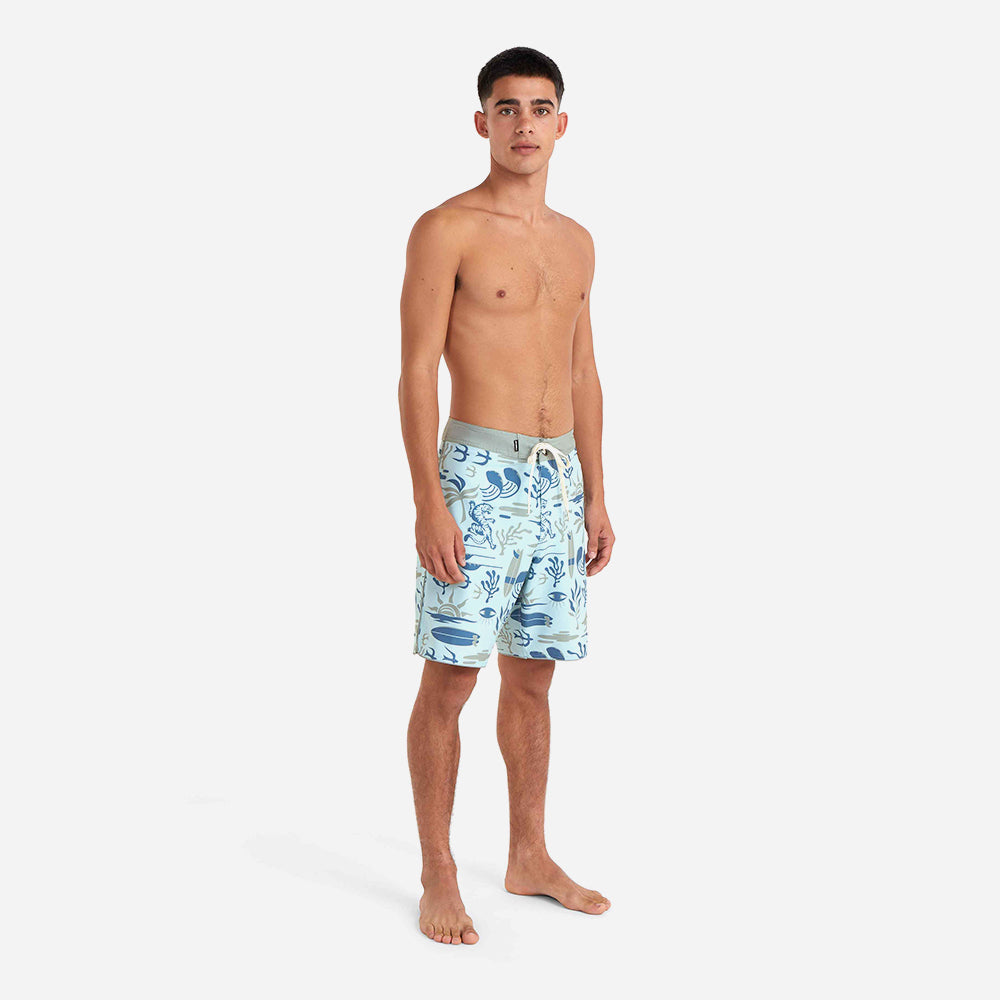 Quần Ngắn Đi Biển Nam O'Neill Hyperfreak Mysto Scallop 20 - Xanh Dương - Supersports Vietnam