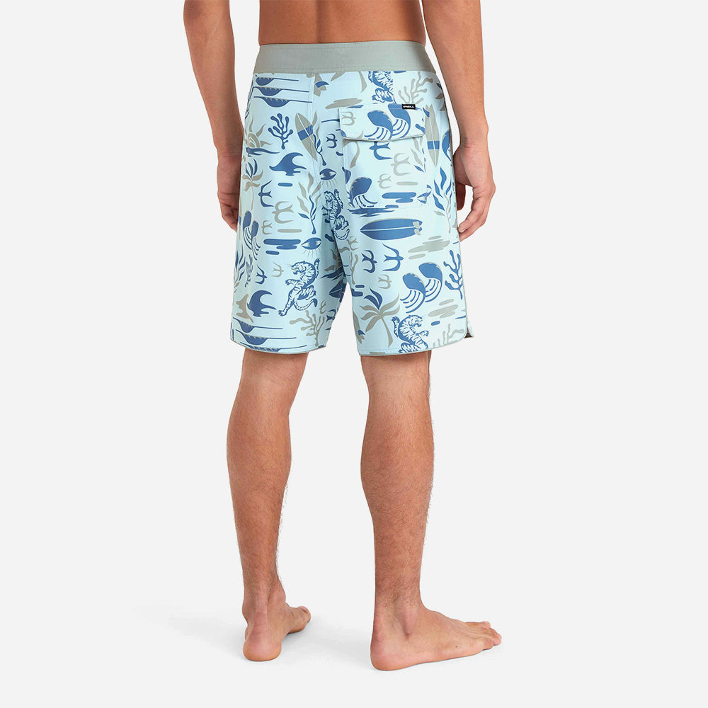 Quần Ngắn Đi Biển Nam O'Neill Hyperfreak Mysto Scallop 20 - Xanh Dương - Supersports Vietnam