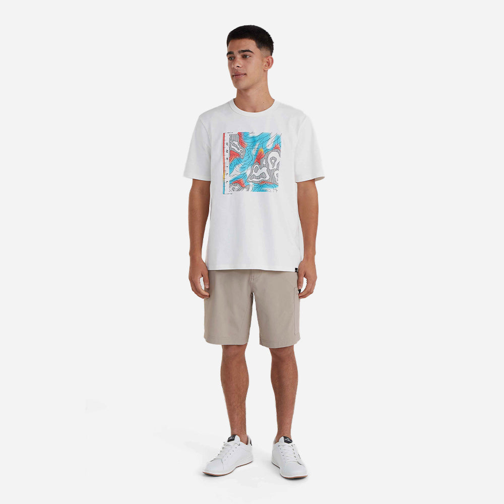 Áo Thun Nam O'Neill Trvlr Series Pacific Polygiene - Trắng - Supersports Vietnam