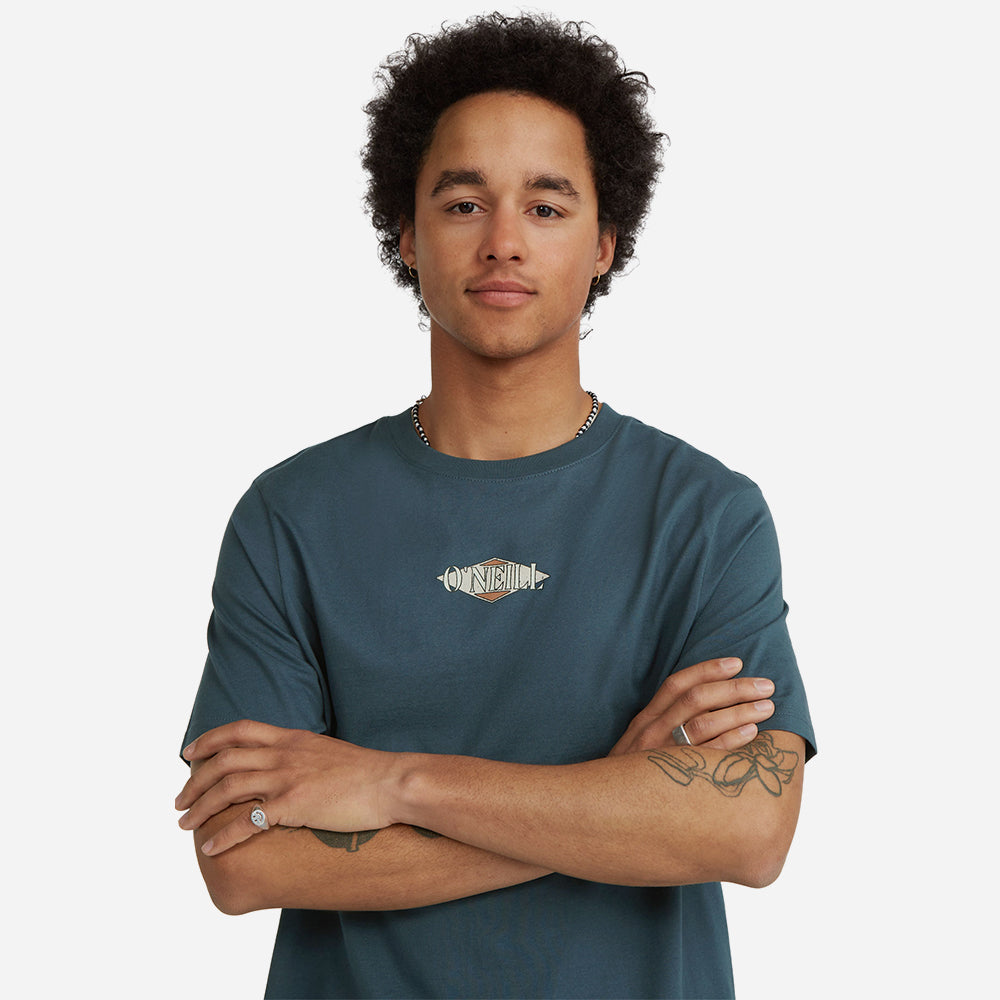 Áo Thun Nam O'Neill Back Print - Xanh Navy - Supersports Vietnam