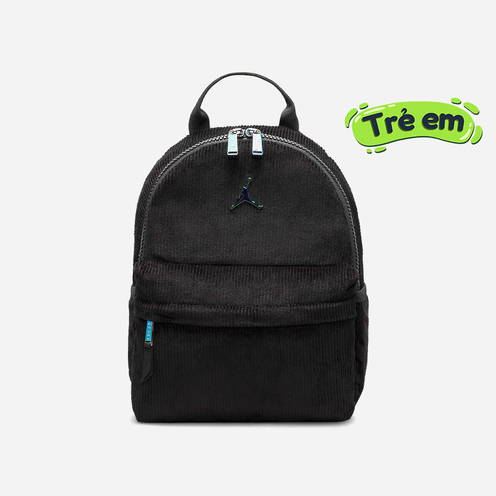 Ba Lô Bé Gái Jordan Corduroy Mini - Đen - Supersports Vietnam