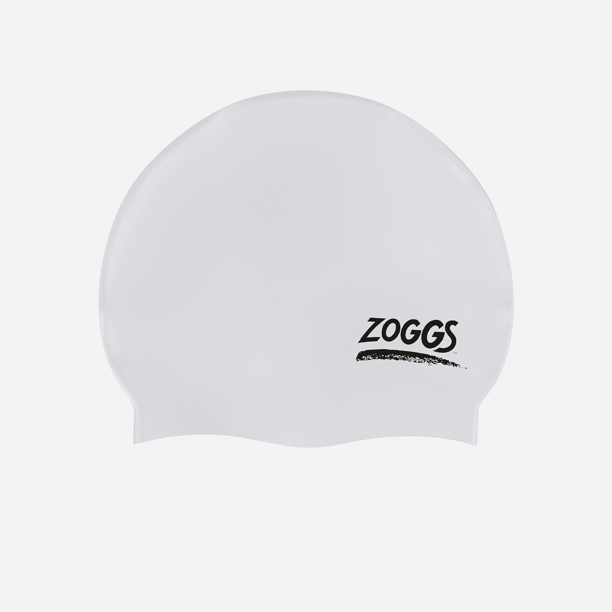 Nón Bơi Người Lớn Zoggs Silicone Plain - Trắng - Supersports Vietnam