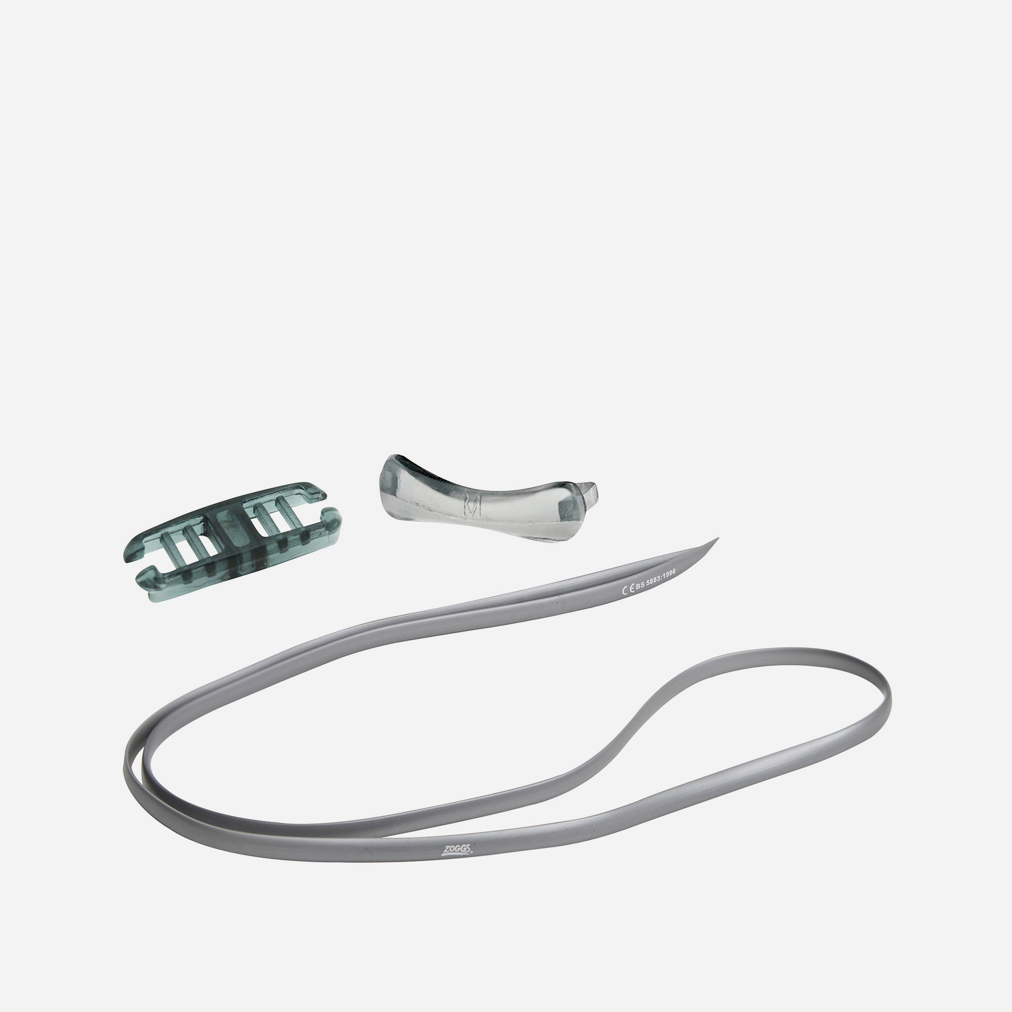 Phụ Kiện Kính Bơi Người Lớn Zoggs Strap Nitrogen Optic - Strap & Nosebridge Set - Xám - Supersports Vietnam