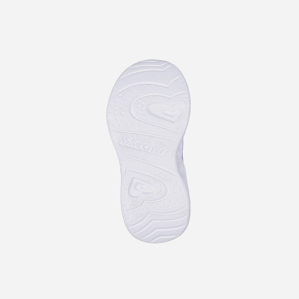Giày Sneaker Bé Gái Skechers Heart Lights - Tím - Supersports Vietnam