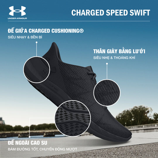 Giày Chạy Bộ Nam Under Armour Charged Speed Swift