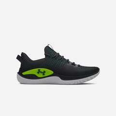 Giày Tập Luyện Nam Under Armour Flow Dynamic Intelliknit 'Black Hydro Teal' - Supersports Vietnam