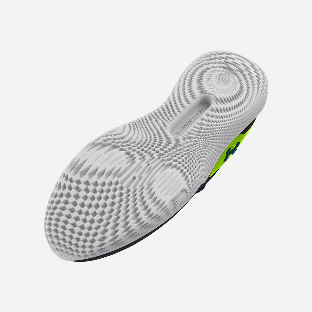 Giày Tập Luyện Nam Under Armour Flow Dynamic Intelliknit 'Black Hydro Teal' - Supersports Vietnam