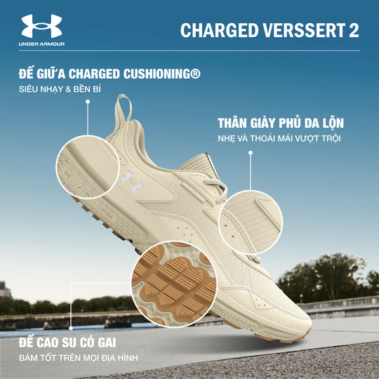 Giày Chạy Bộ Nữ Under Armour Charged Verssert 2