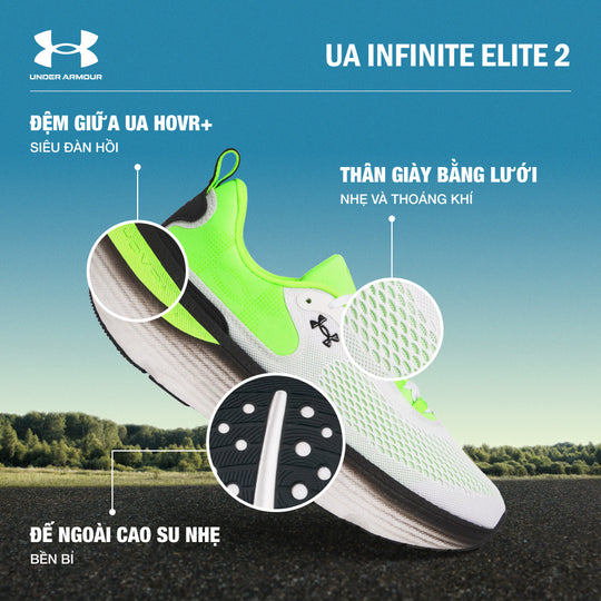 Giày Chạy Bộ Nam Under Armour Infinite Elite 2