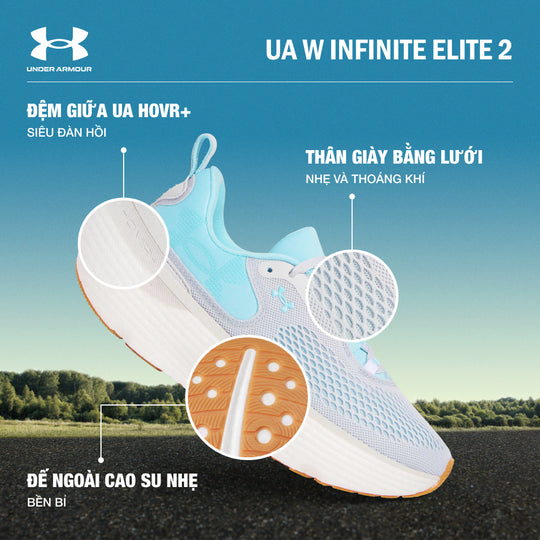 Giày Chạy Bộ Nữ Under Armour Infinite Elite 2