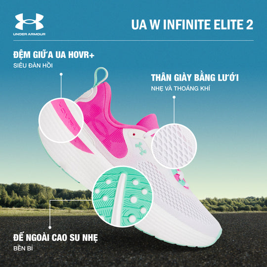 Giày Chạy Bộ Nữ Under Armour Infinite Elite 2