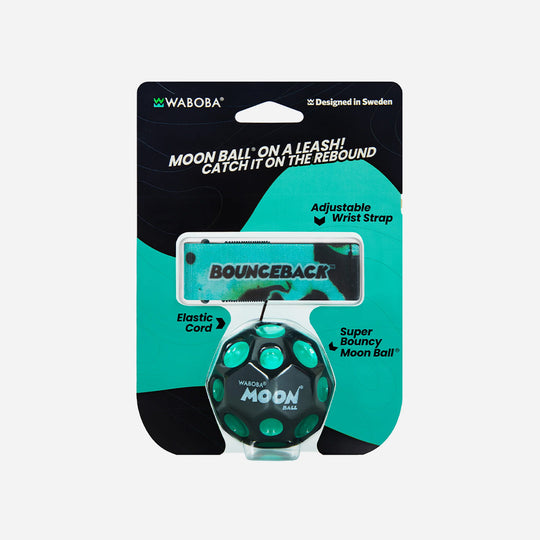 Bóng Ném Waboba Bounceback X Returning Moon In Carded Blister (B) - Xanh Dương