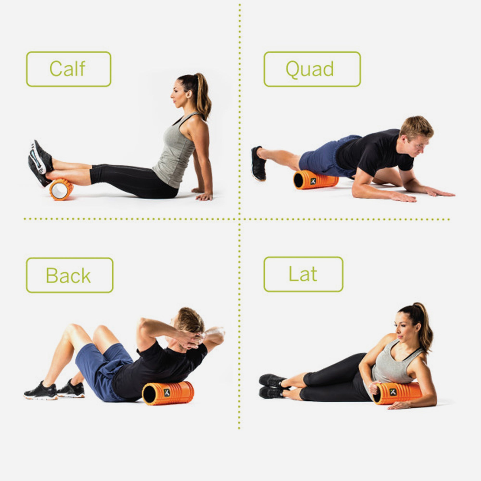 Con Lăn Tập Gym Triggerpoint Grid® Foam - Cam - Supersports Vietnam