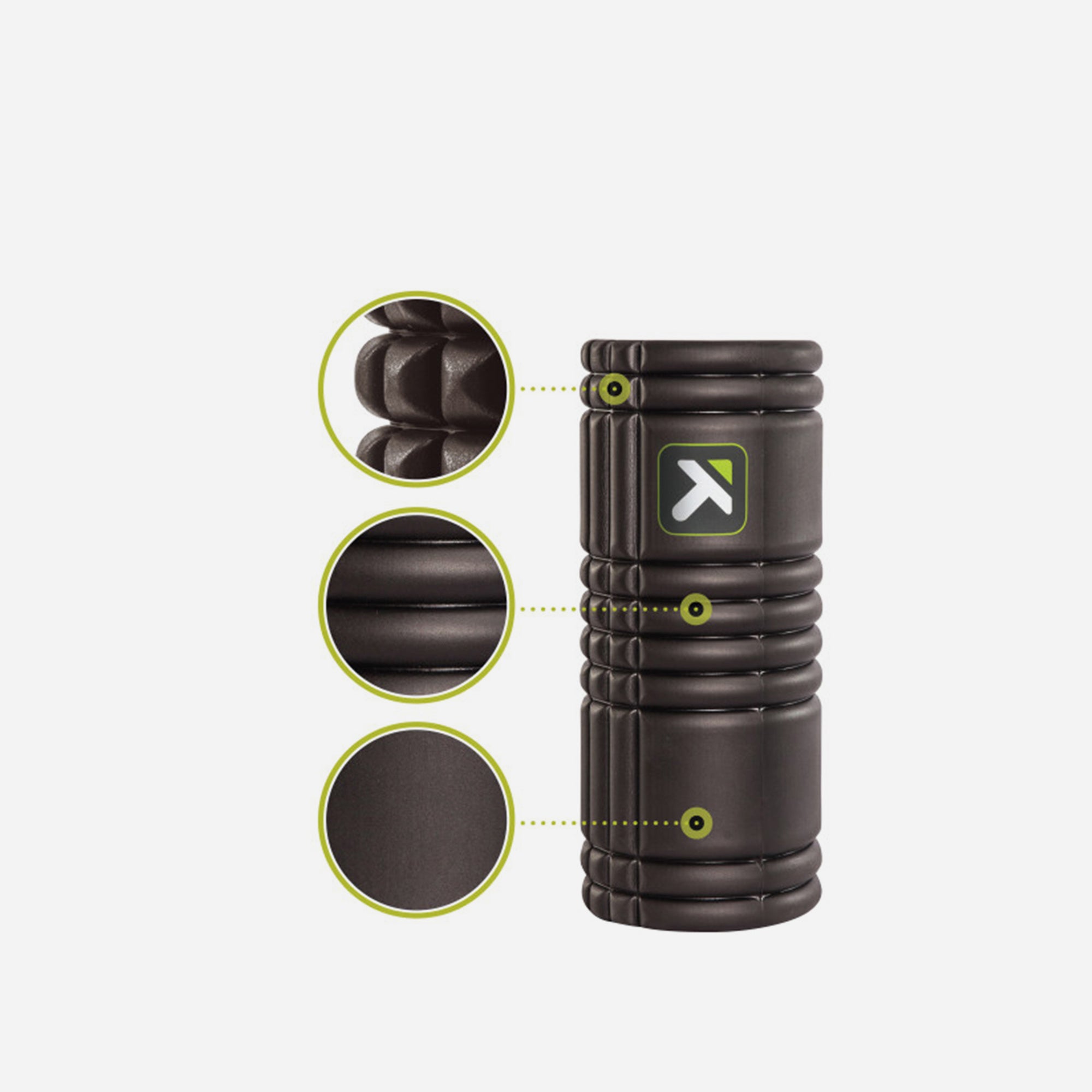 Con Lăn Tập Gym Triggerpoint Grid® Foam - Đen - Supersports Vietnam