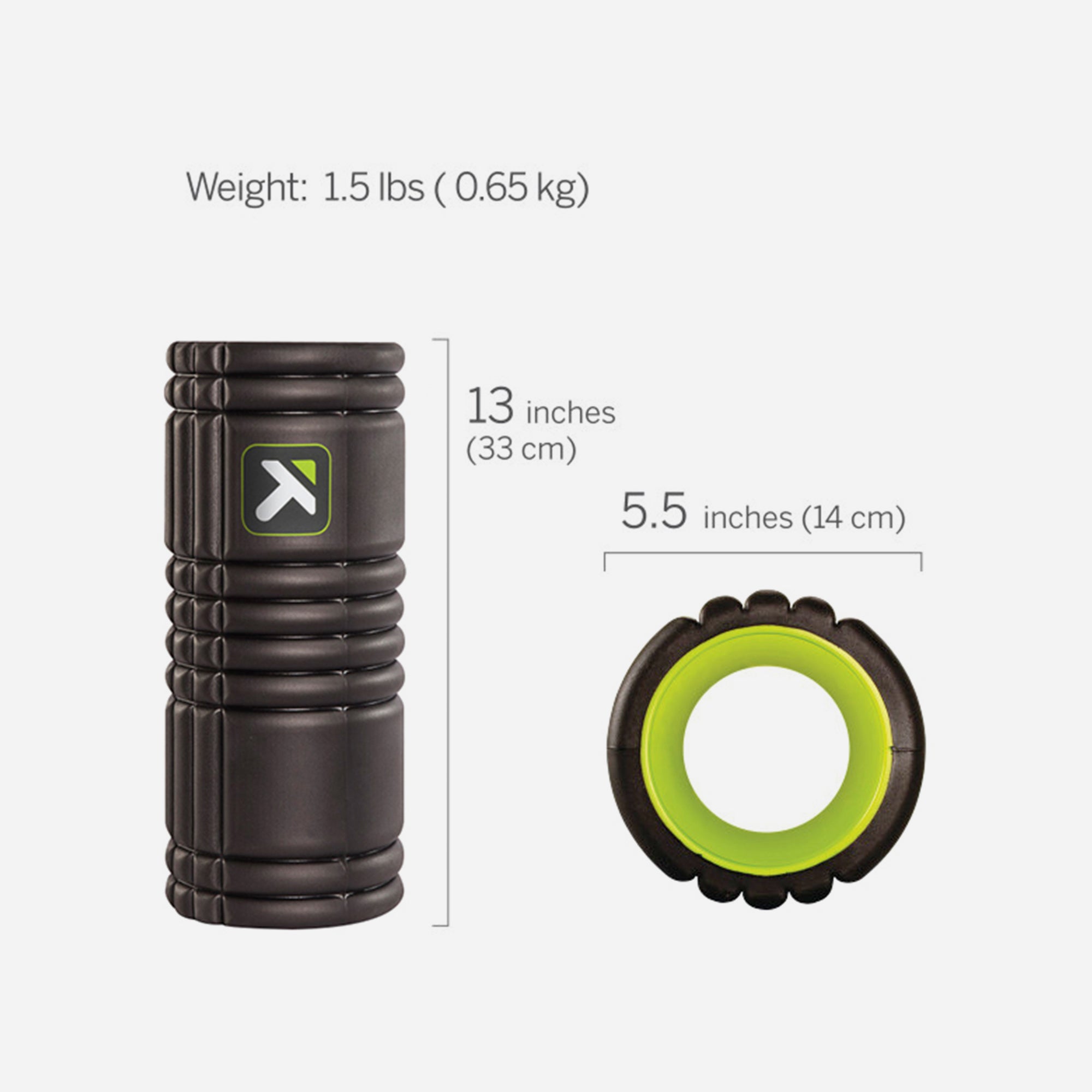 Con Lăn Tập Gym Triggerpoint Grid® Foam - Đen - Supersports Vietnam