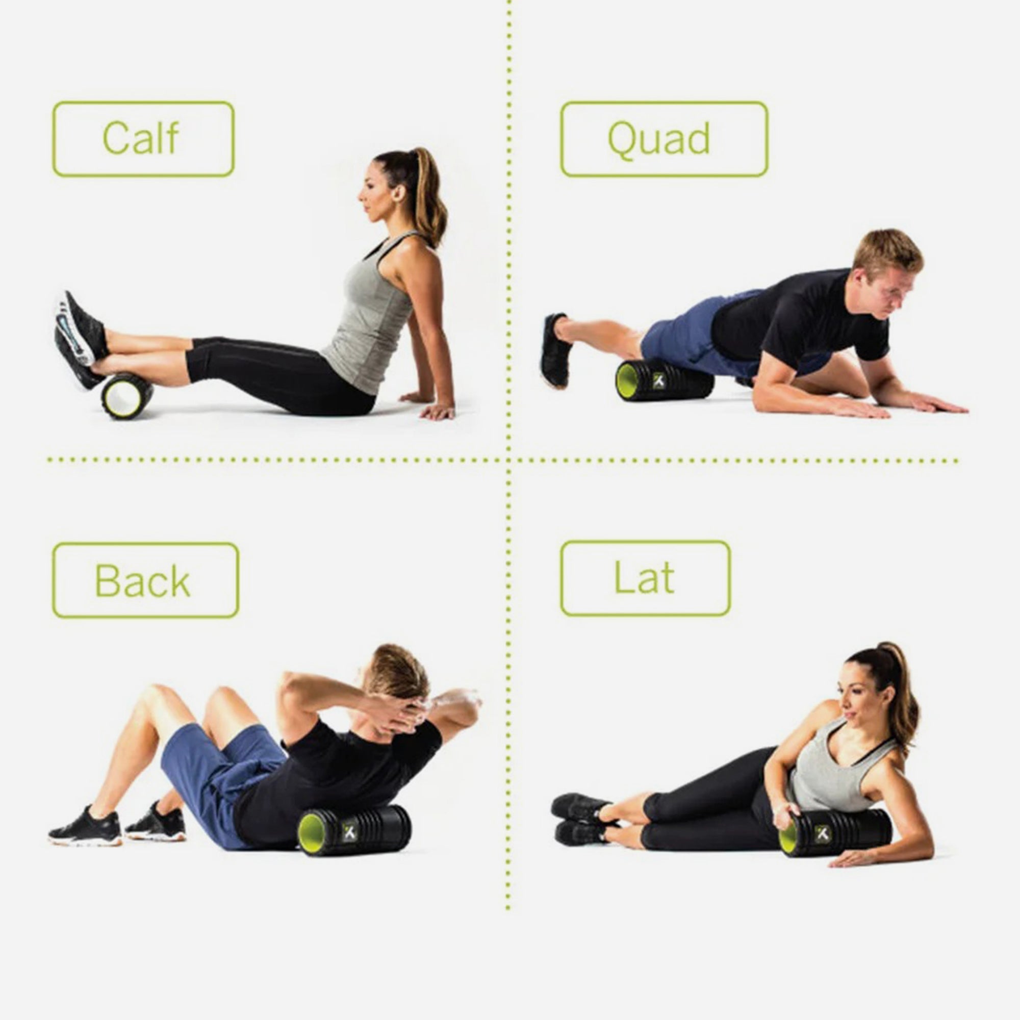 Con Lăn Tập Gym Triggerpoint Grid® Foam - Đen - Supersports Vietnam