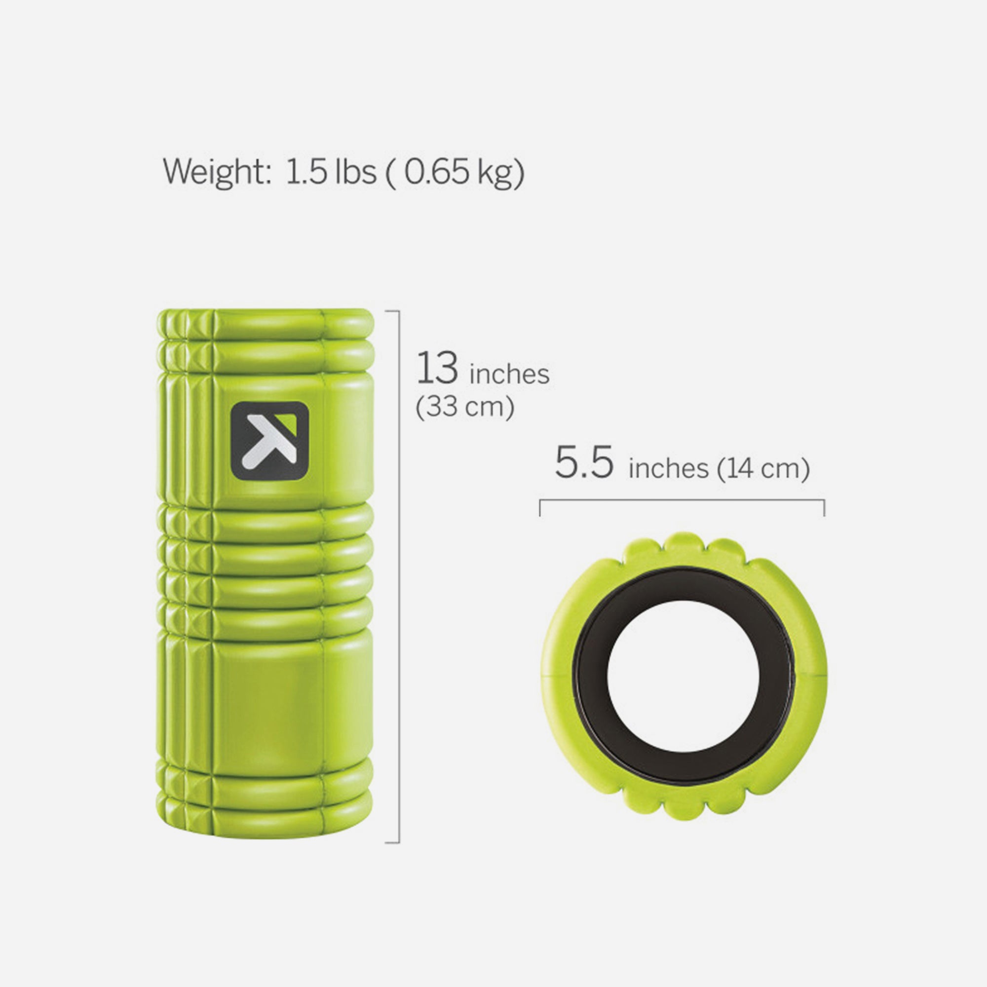 Con Lăn Tập Gym Triggerpoint The Grid Foam - Vàng Chanh - Supersports Vietnam