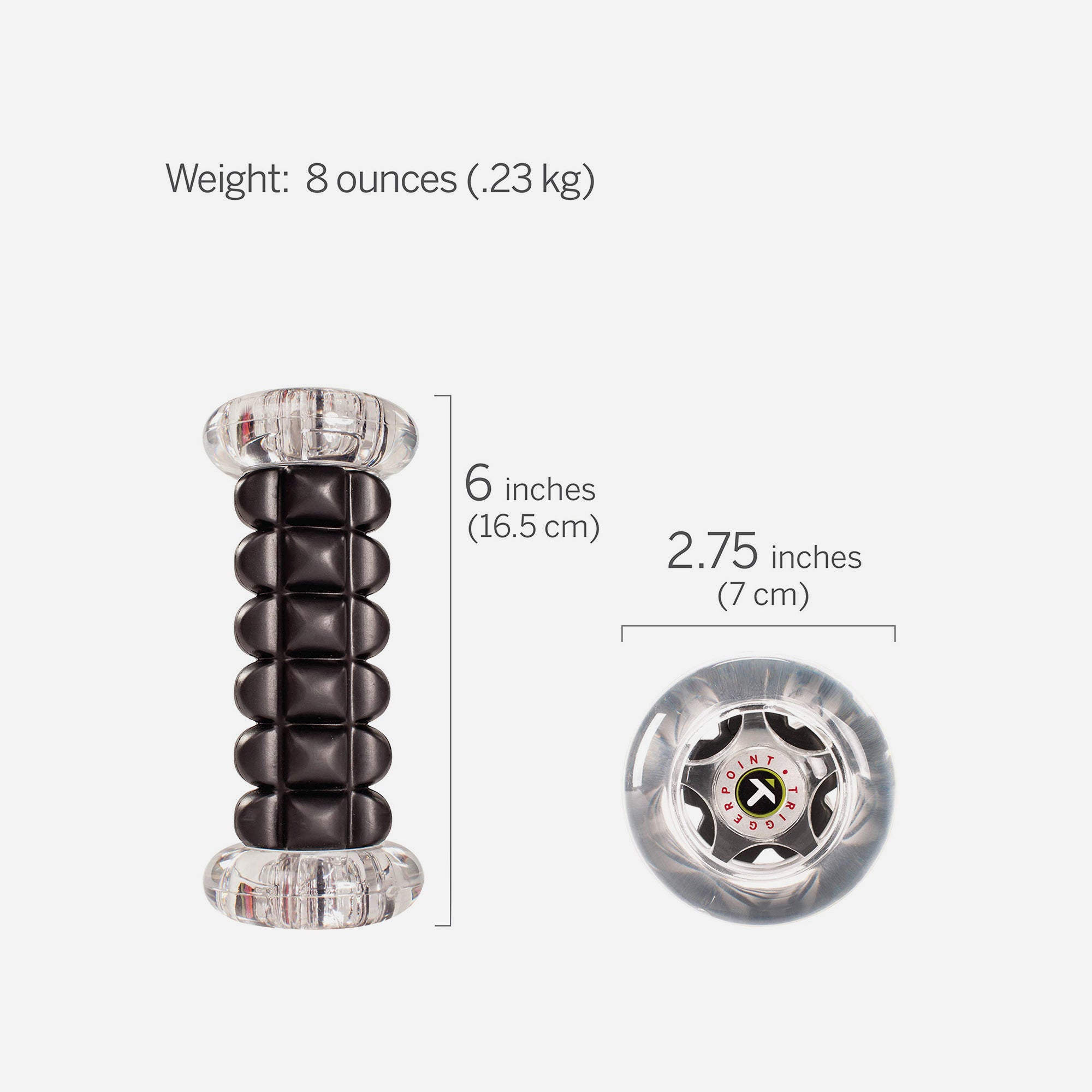 Con Lăn Luyện Tập Triggerpoint Nano X 8L - Đen - Supersports Vietnam