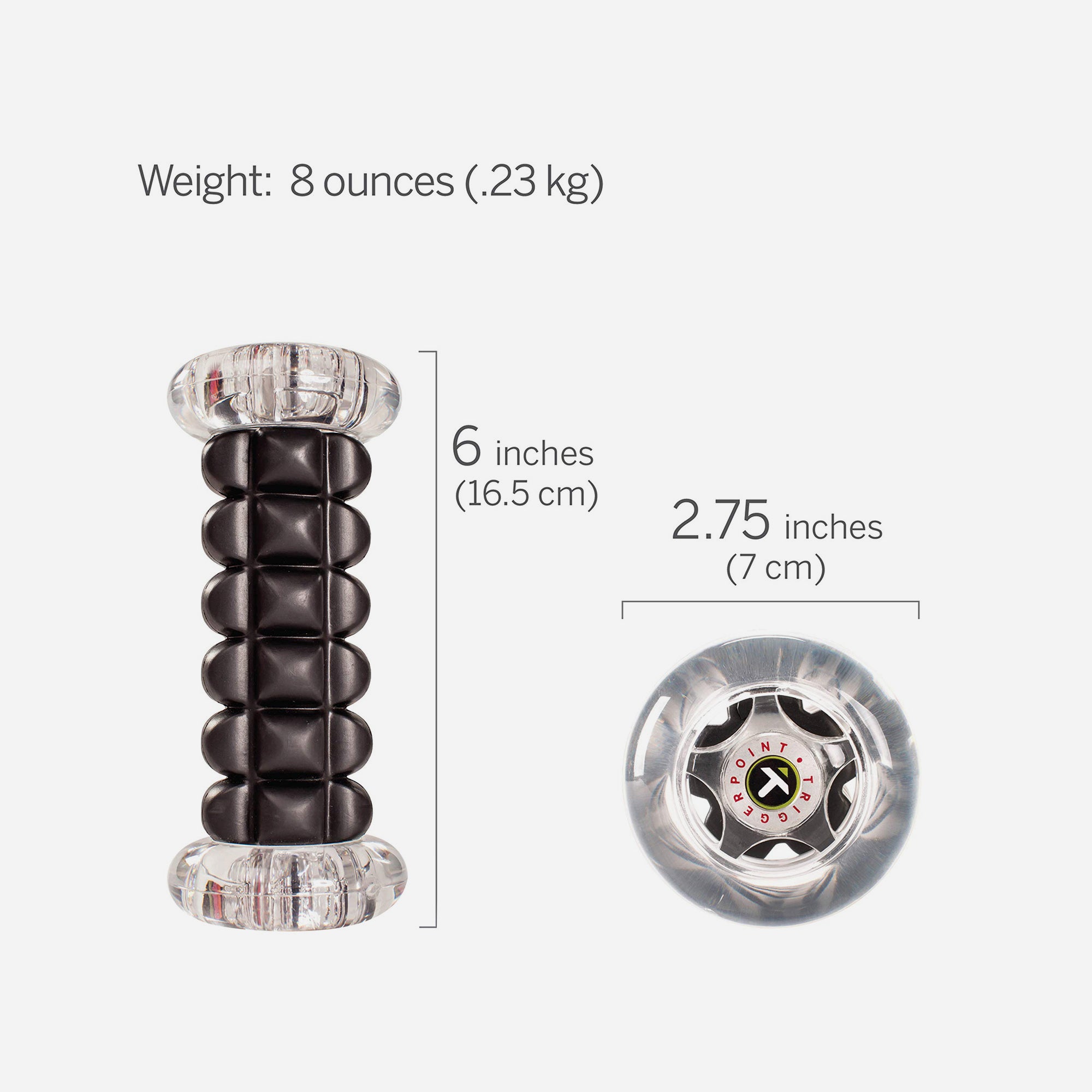 Con Lăn Luyện Tập Triggerpoint Nano X 8L - Đen - Supersports Vietnam