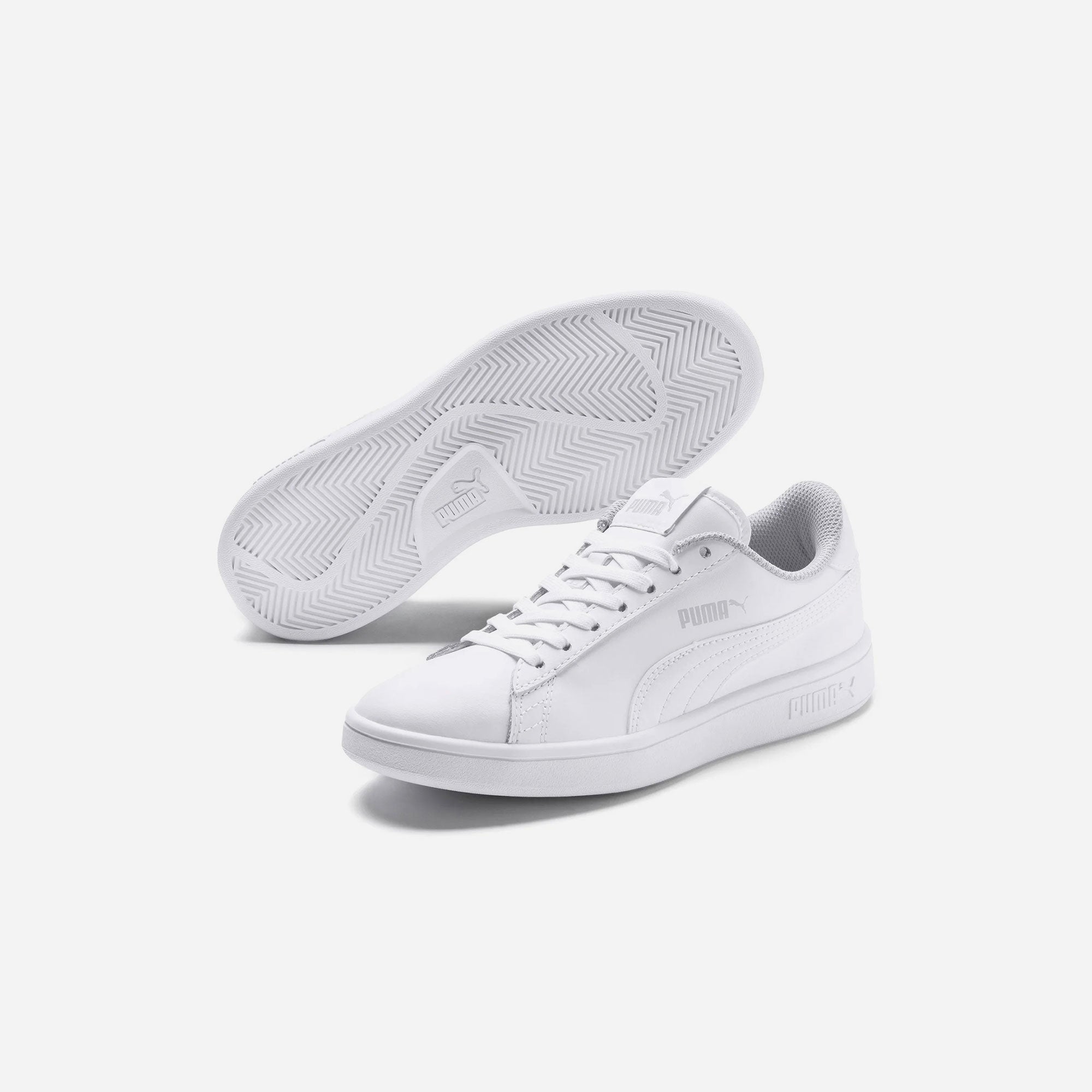 Giày Thời Trang Trẻ Em Puma Smash V2 - Trắng - Supersports Vietnam