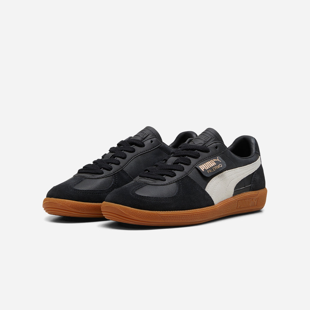 Giày Sneaker Unisex Puma Palermo Lth - Đen - Supersports Vietnam