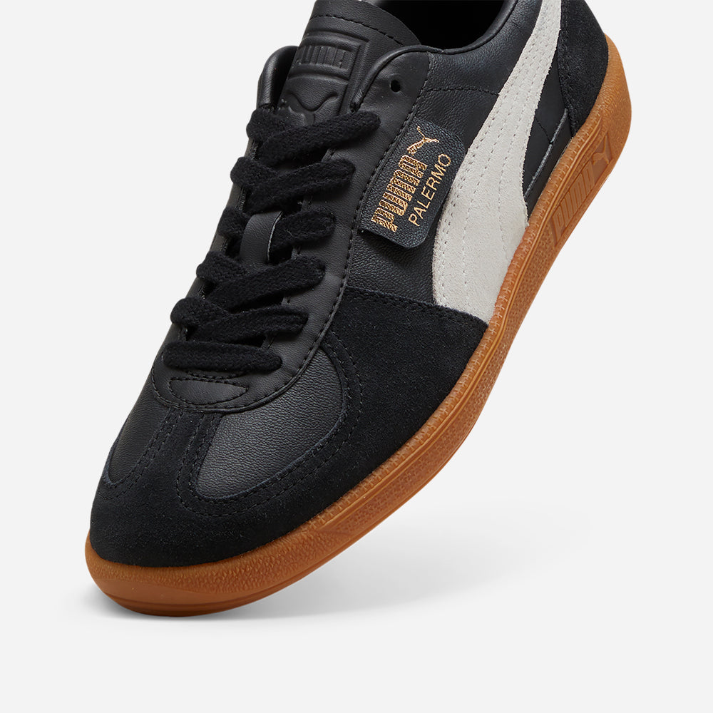Giày Sneaker Unisex Puma Palermo Lth - Đen - Supersports Vietnam