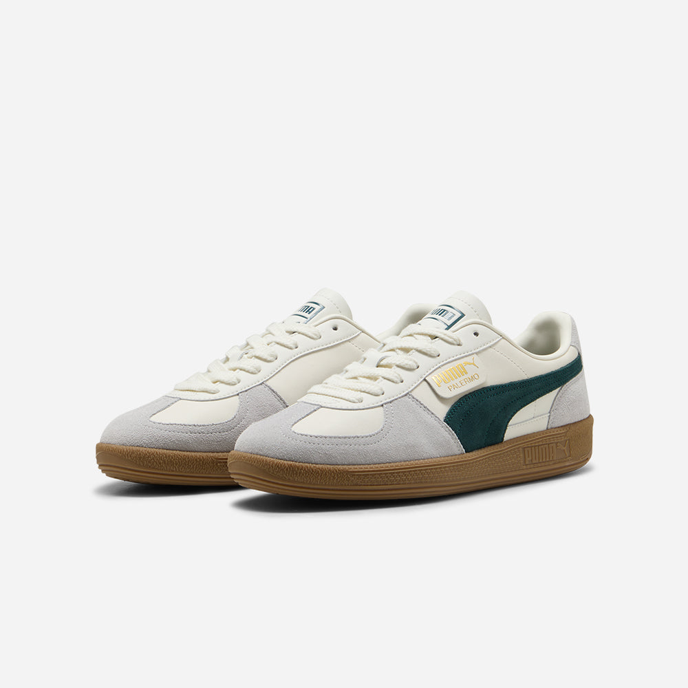 Giày Sneaker Unisex Puma Palermo Leather - Trắng - Supersports Vietnam