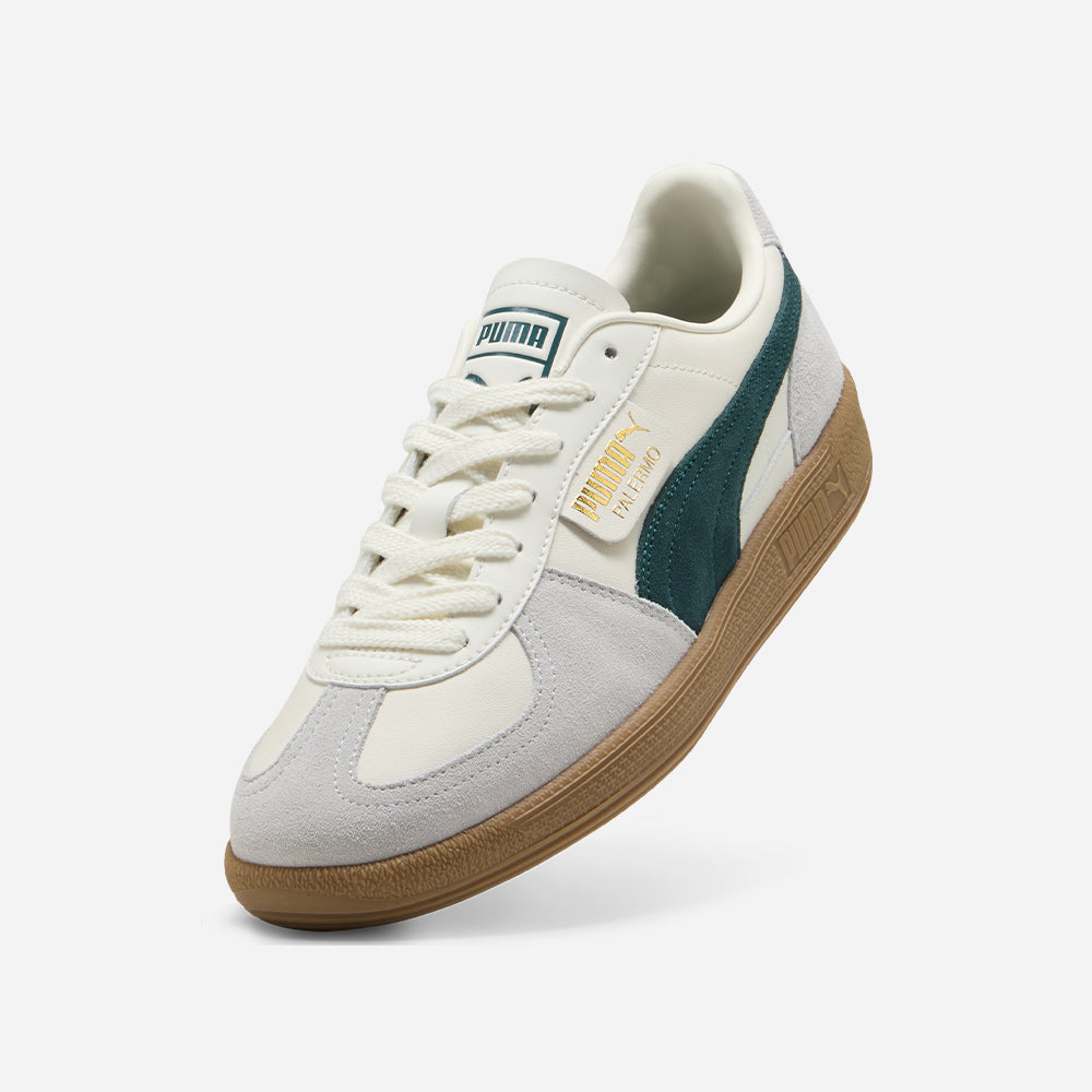 Giày Sneaker Unisex Puma Palermo Leather - Trắng - Supersports Vietnam