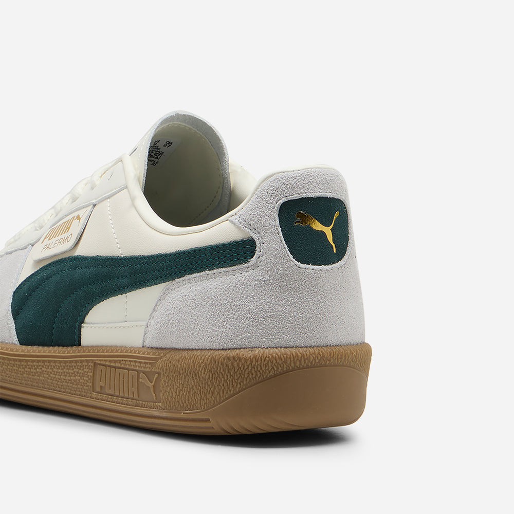 Giày Sneaker Unisex Puma Palermo Leather - Trắng - Supersports Vietnam