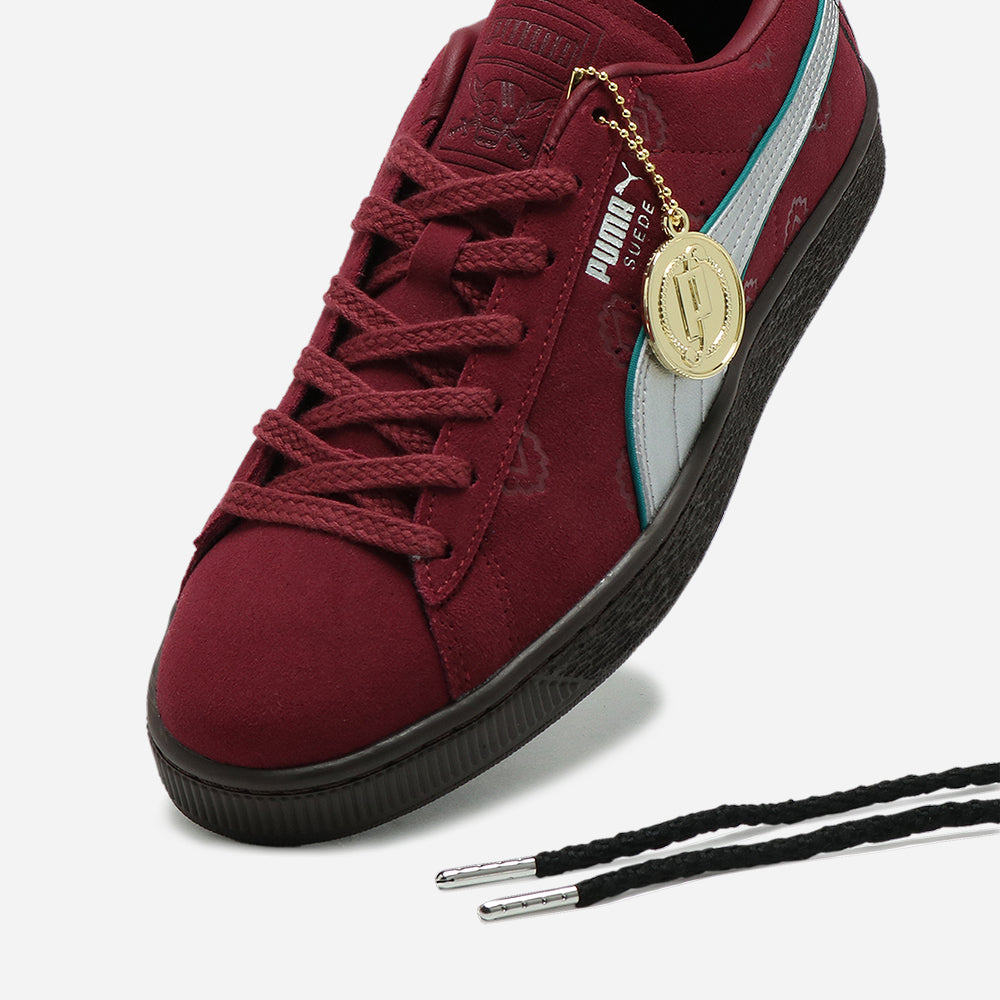 Giày Thể Thao Unisex Puma Suede 2 One Piece Team Regal Future - Đỏ - Supersports Vietnam