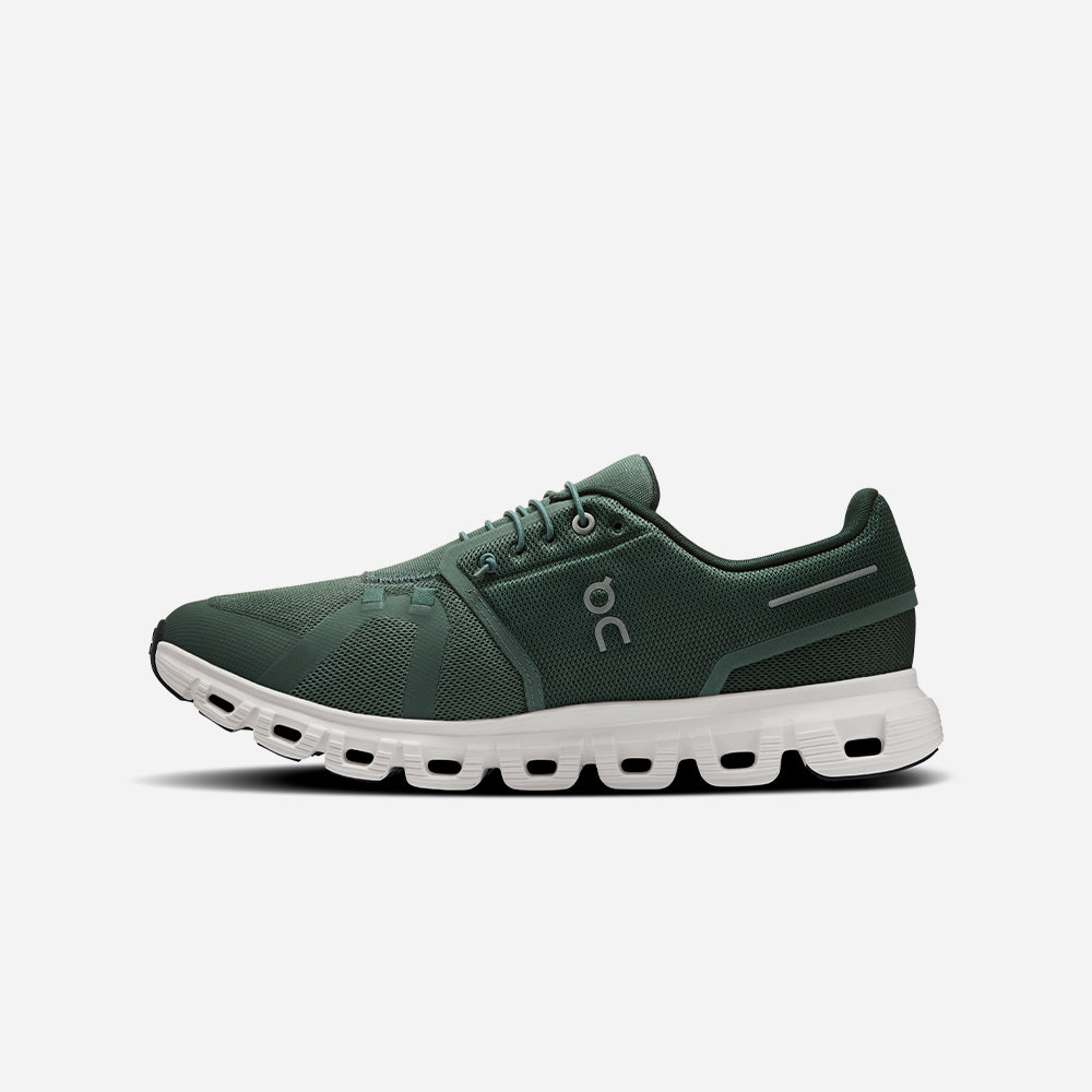 Giày Sneaker Nam On Running Cloud 6 - Xanh Lá - Supersports Vietnam