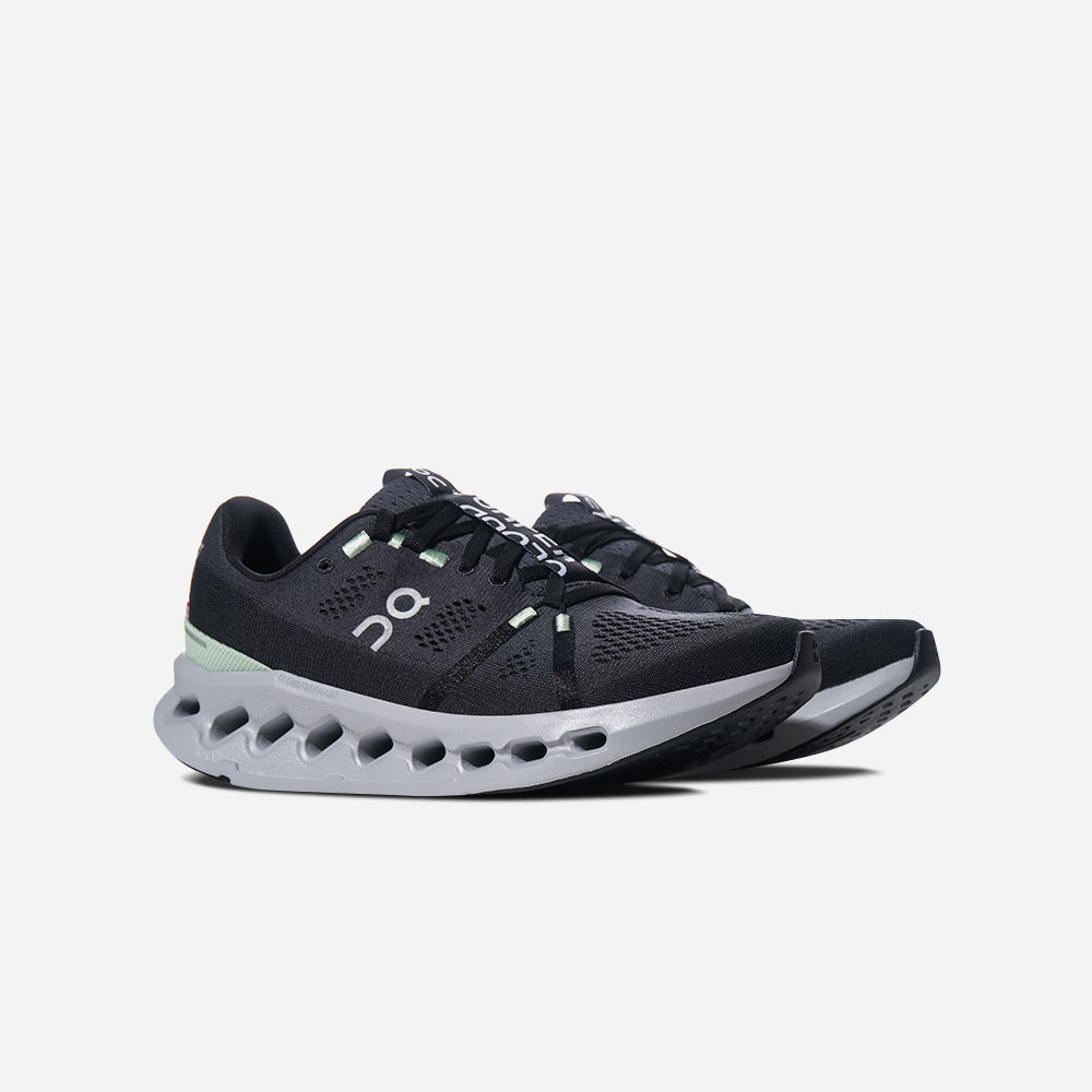 Giày Chạy Bộ Nữ On Cloudsurfer - Đen - Supersports Vietnam