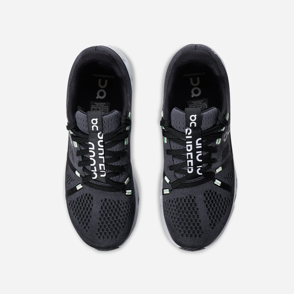 Giày Chạy Bộ Nữ On Cloudsurfer - Đen - Supersports Vietnam
