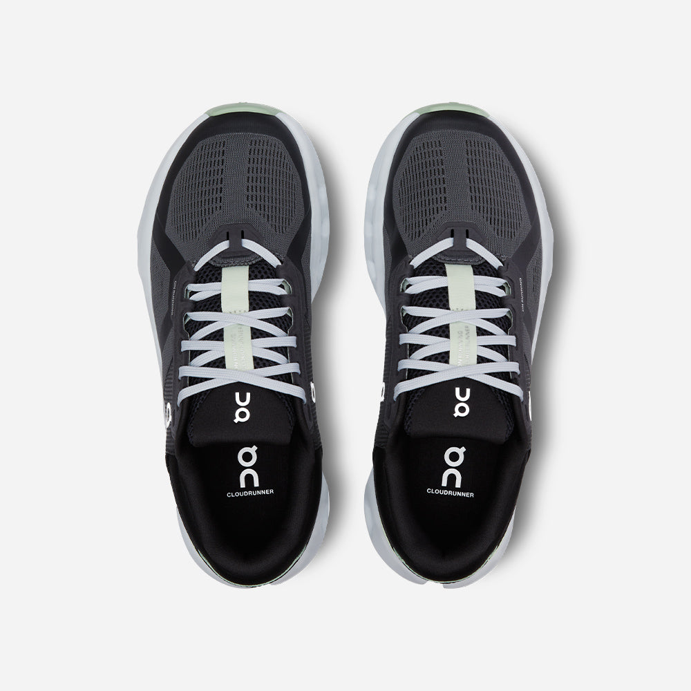 Giày Chạy Bộ Nữ On Cloudrunner 2 Wide - Đen - Supersports Vietnam