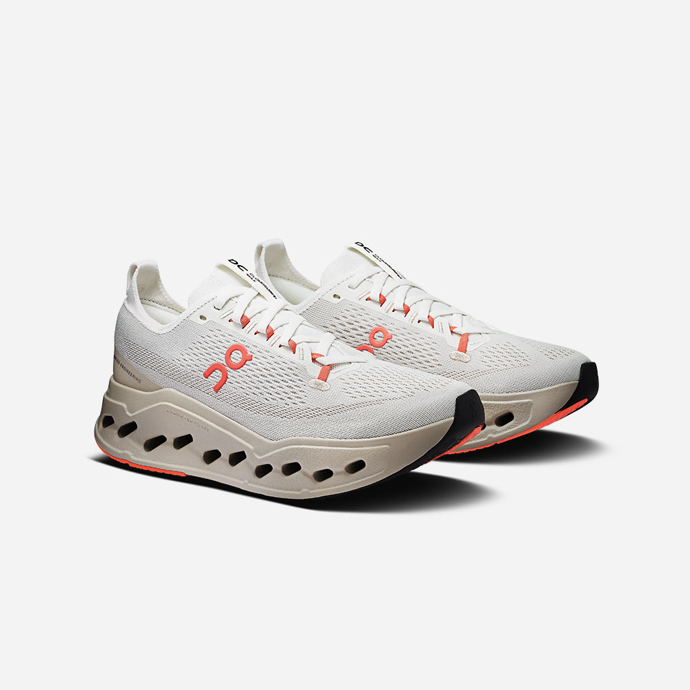 Giày Chạy Bộ Nữ On Running Cloudsurfer Max - Trắng - Supersports Vietnam