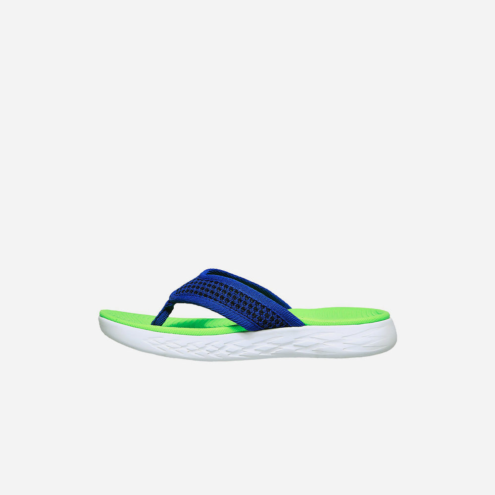 Dép Xỏ Ngón Bé Trai Skechers Boys - Xanh Lá - Supersports Vietnam
