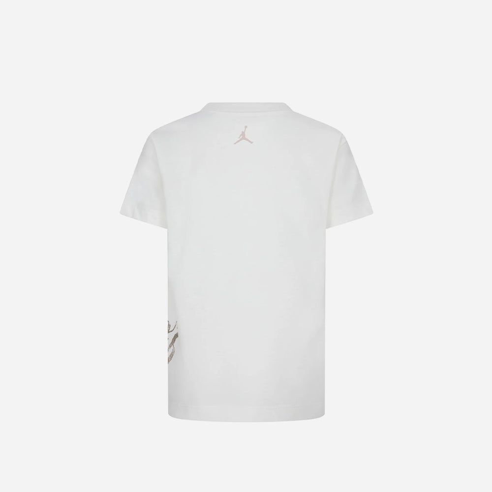 Áo Thun Bé Gái Jordan 23 Spot Up - Trắng - Supersports Vietnam