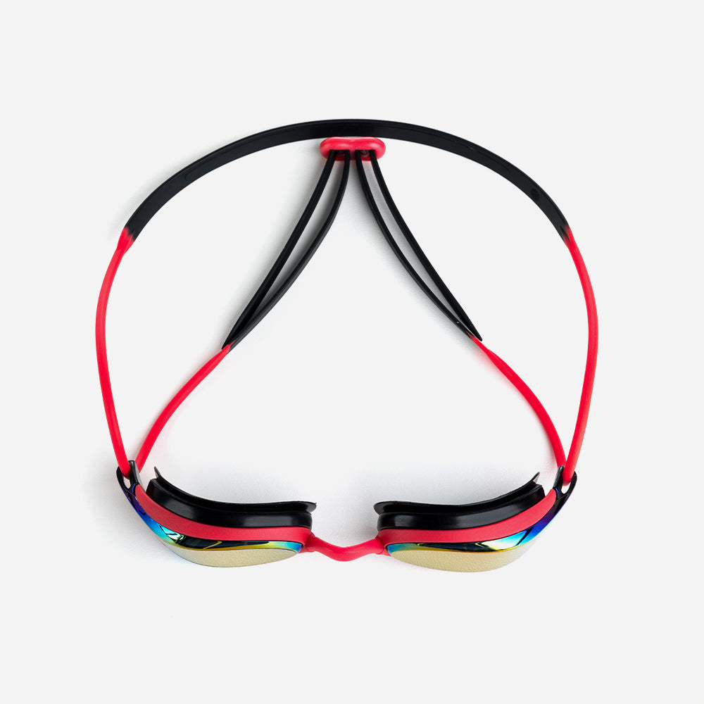 Kính Bơi Người Lớn Zoggs Fusion Air Titanium - Đỏ - Supersports Vietnam